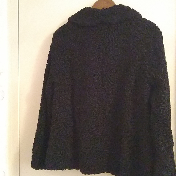 Davidson's of Indiana Genuine Lamb Fur Jacket  Sz L - Picture 2 of 10